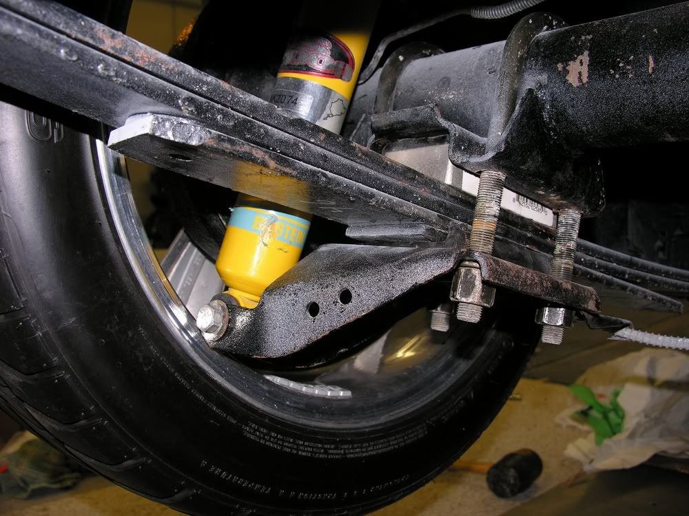 Installed lowering blocks, now shock hits wheel Team Camaro Tech